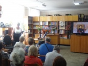 Праздник гениального русского поэта А.С.Пушкина состоялся в центральной районной библиотеке 4 июня 2015 года