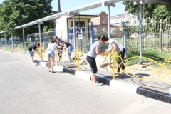 В Тбилисской прошел большой субботник