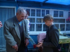 Ветеранов Тбилисского района поздравили с годовщиной освобождения Кубани от оккупации