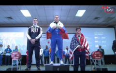 Владимир Базуев из Тбилисского района занял второе место на первенстве мира по экипировочному пауэрлифтингу