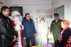 В Тбилисском районе с Новым Годом и Рождеством поздравляют участников Великой Отечественной войны