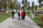 9 октября 2021 года в станице Геймановской состоялось торжественное открытие парка после реконструкции
