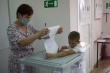 В Тбилисской проголосовала председатель Совета поселения  Елена Самойленко