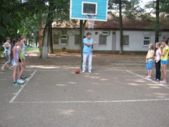 Всекубанский турнир по уличному баскетболу проходит в Тбилисском районе