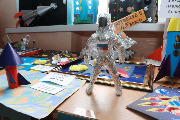 12 апреля 2021 года в День космонавтики в школах и детских садах Тбилисского района проходят различные тематические мероприятия