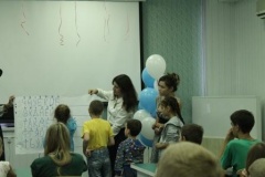 Первый школьный звонок в детской больнице 