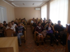 Заседание клуба "Молодой избиратель"