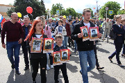 Под песни военных лет около 7 тысяч жителей и гостей Тбилисского района вышли на улицу 