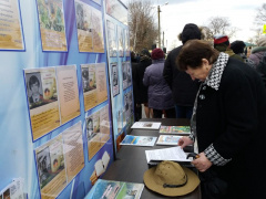 Центральная  районная  библиотека приняла участие в открытии памятника участникам боевых действий  в Афганистане