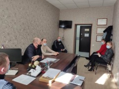 Продолжаются рабочие встречи с водопользователями Тбилисского района 