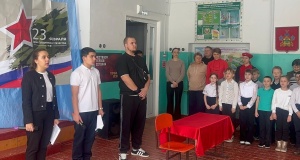 Состоялось торжественное открытие "Парты Героя"