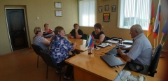 Совещание главы Ловлинского сельского поселения с руководителями органов ТОС