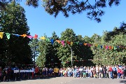 В парке культуры и отдыха имени И.Е. Семыкина станицы Тбилисской прошел большой спортивный праздник