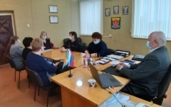Cостоялось рабочая встреча начальника отдела по вопросам миграции отдела МВД России по Тбилисскому району с председателями КТОС