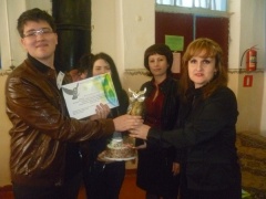 Самые эрудированные и сообразительные юноши и девушки муниципалитета сразились в интеллектуальной игре «Что? Где? Когда?»