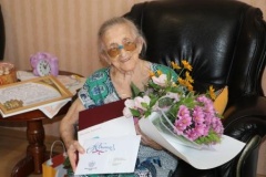 Жительница станицы Тбилисской Мария Ивановна Коденко отпраздновала свое 95-летие