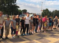 В День семьи, любви и верности в Тбилисском районе прошел фестиваль «Всей семьей на ГТО!»