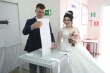 В Тбилисской на выборы пришли жених с невестой