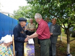 Житель Тбилисского района отметил 90-летие