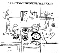 Осторожность на кухне