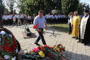 23 сентября 2017 года в Тбилисском районе прошли мероприятия, посвященные 188-ой годовщине со дня гибели казаков под командованием сотника Андрея Гречишкина.