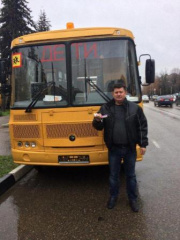 Тбилисский район получил еще один школьный автобус