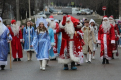 В Тбилисском районе прошли новогодние гуляния