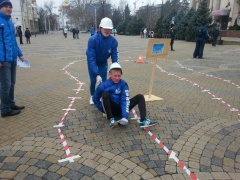 Тбилисцы приняли участие в акции «Жаркие. Зимние. Наши!»