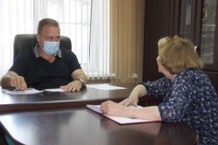 Глава района провел прием граждан