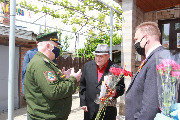 В Тбилисском районе поздравляют участников Великой Отечественной войны с 75-летием Победы