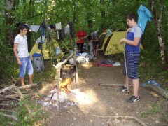 Юные тбилисцы прошли боевыми тропами Кавказа