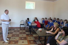 Виктор Красноруцкий ответил на вопросы работников Гречишкинской зерновой компании