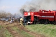 В Тбилисской прошло учение по тушению ландшафтного пожара