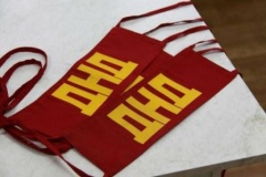 Народные дружинники осуществляли охрану общественного порядка на торжественных линейках в школах