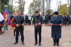 В Геймановской открыли парк после реконструкции