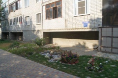 Жители станицы Тбилисской помогают благоустраивать улицы