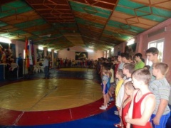 В Тбилисском районе прошло первенство по греко-римской борьбе