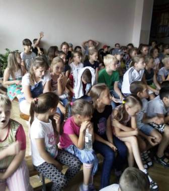 В Тбилисской для детей провели игровую программу