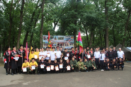 Команда Тбилисского района стала победителем III межмуниципальных Казачьих игр