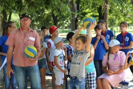 В Тбилисской прошел спортивный праздник для детей