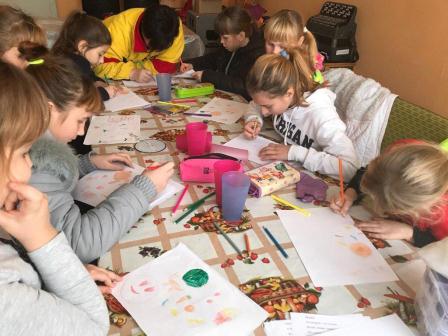 Юных ловлинцев порадовала программа «Оранжевое 