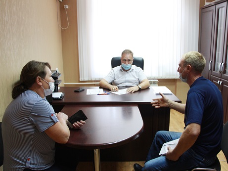 Глава Тбилисского района провел прием граждан