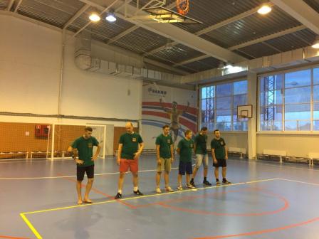 В «Олимпе» прошел товарищеский матч по волейболу