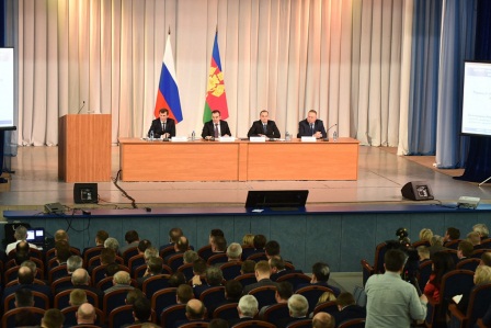 Тбилисский район принял участие в краевом предпосевном совещании