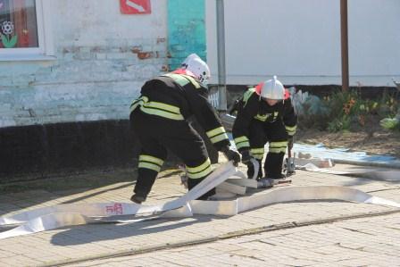 В ванновской коррекционной школе-интернат прошла пожарно-тактическая тренировка