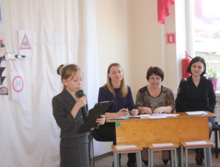 «Мисс ГИБДД» выбрали в пятой школе