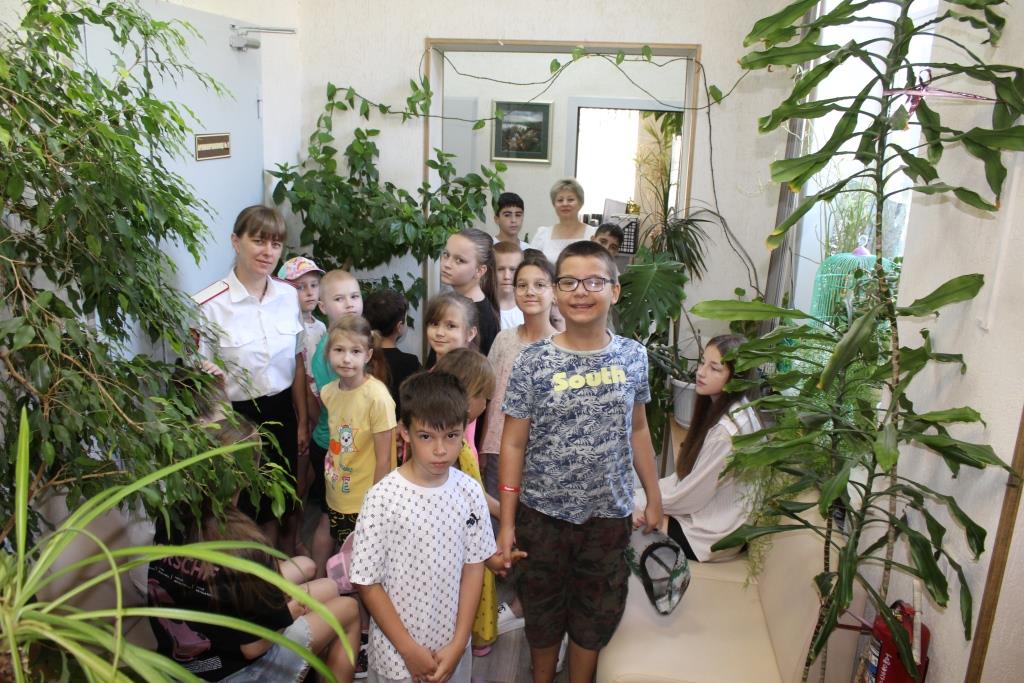 Для детей летнего оздоровительного лагеря провели экскурсию