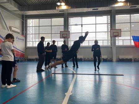 В спортивном комплексе «Олимп» прошел прием нормативов «Готов к труду и обороне»