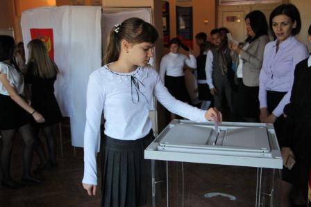 В тбилисских школах выбирают президентов