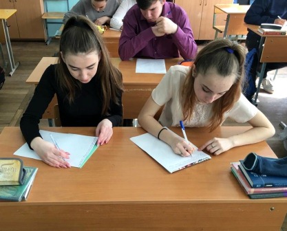 Школьники хутора Северин написали письма ветеранам